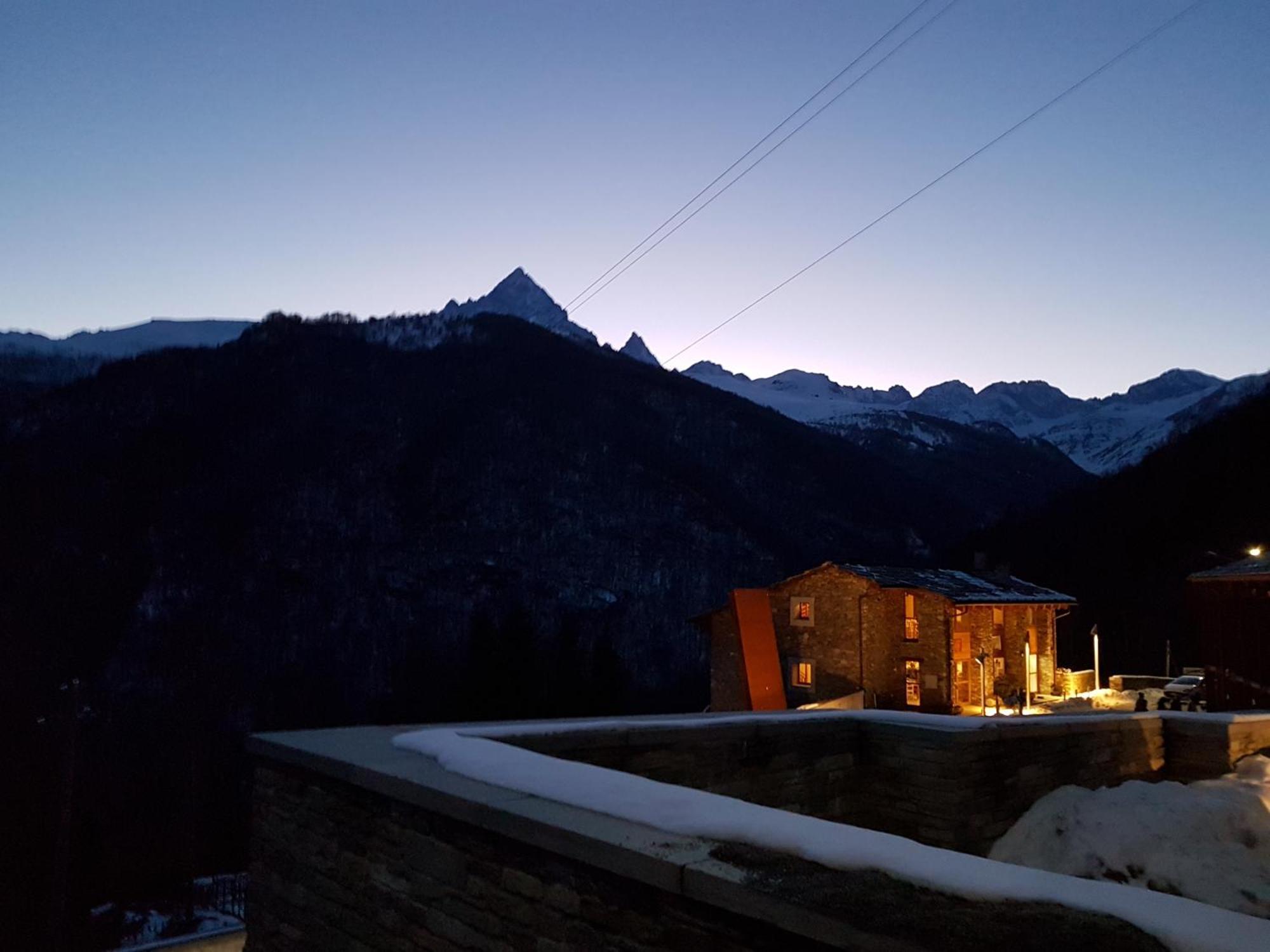 Rifugio Galaberna Hotel Ostana Kültér fotó